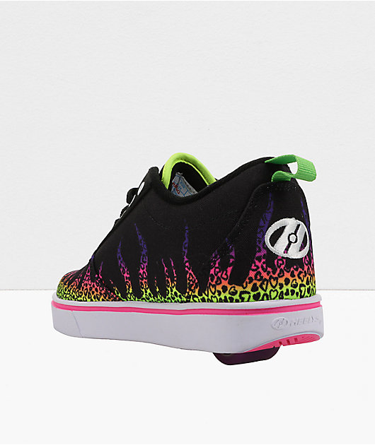Heelys Pro 20 Neon Pink Canvas Shoes