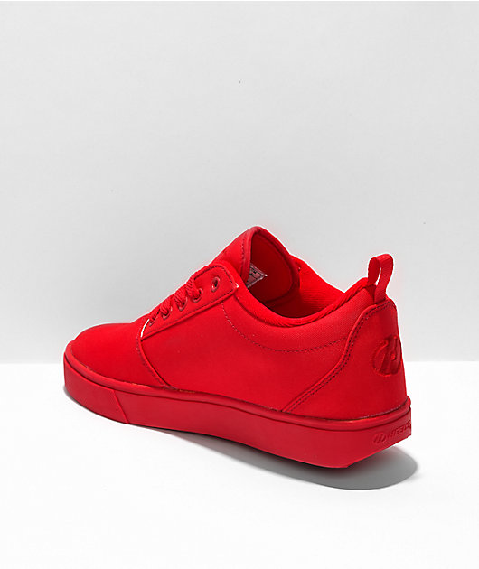boekje regeling Oxideren Heelys Pro 20 Red Canvas Shoes
