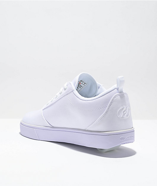 Heelys Pro 20 White Canvas Shoes