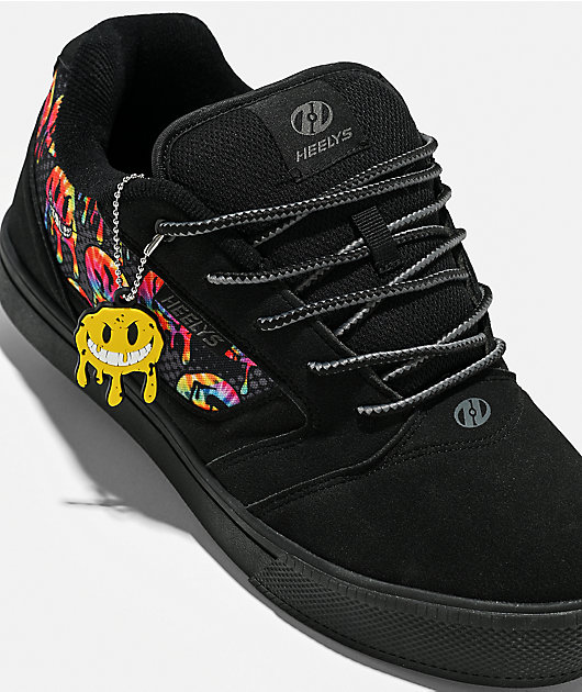 Heelys Pro 25 Drippy Face Black Shoes