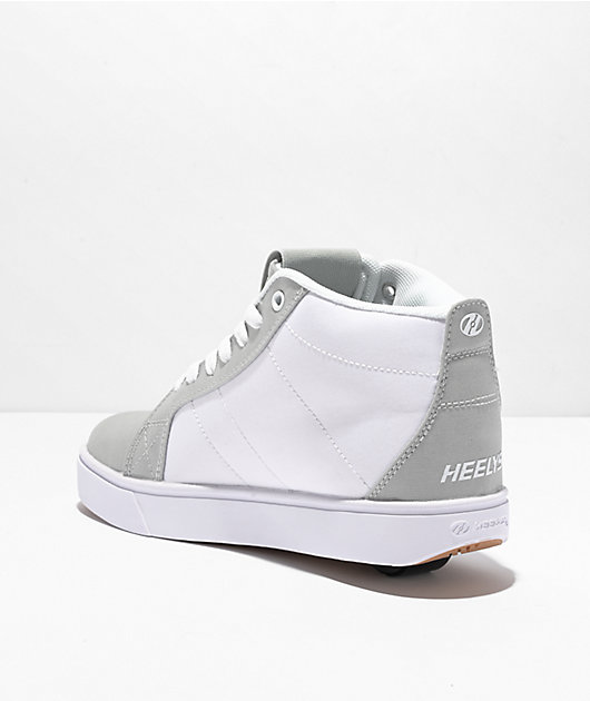 Heelys Racer Mid Grey & White Shoes