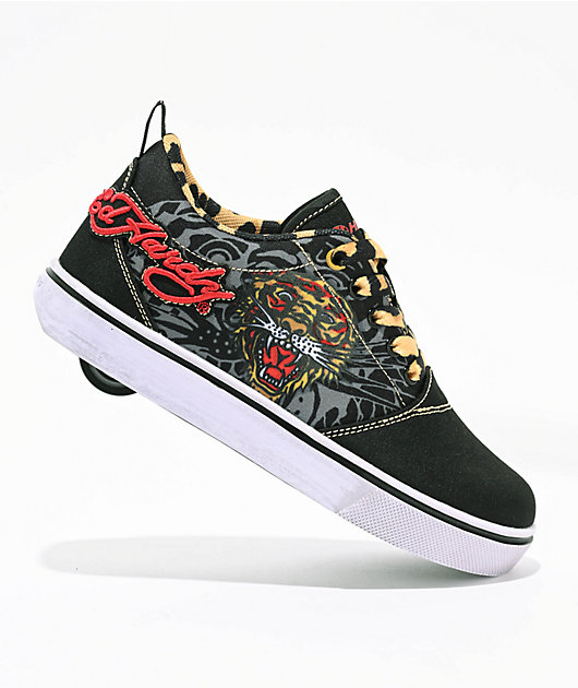 Heelys x Ed Hardy Kids Pro 20 Black Shoes