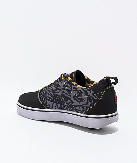 Heelys x Ed Hardy Kids Pro 20 Black Shoes