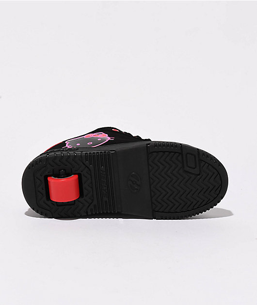Heelys x Hello Kitty Kids Kolect Black & Pink Shoes
