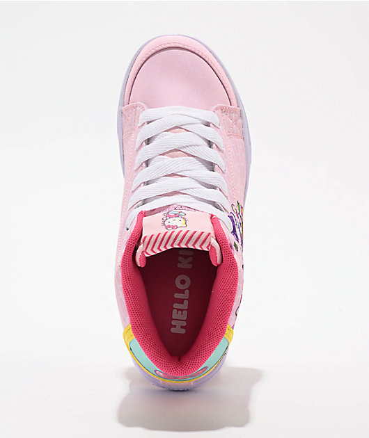 Heelys x Hello Kitty Kids Pro Midigi Pink & White Shoes