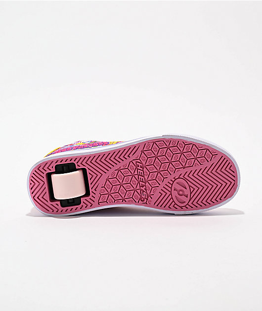 Heelys x Hello Kitty Kids Pro Midigi Pink & White Shoes