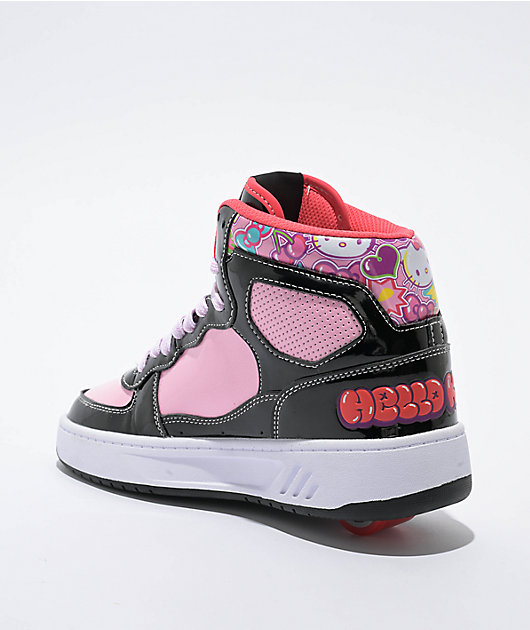 Heelys x Hello Kitty Kids Rezerve EX Black & Pink Shoes