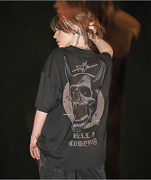 Hell & Company Brain Case Black T-Shirt