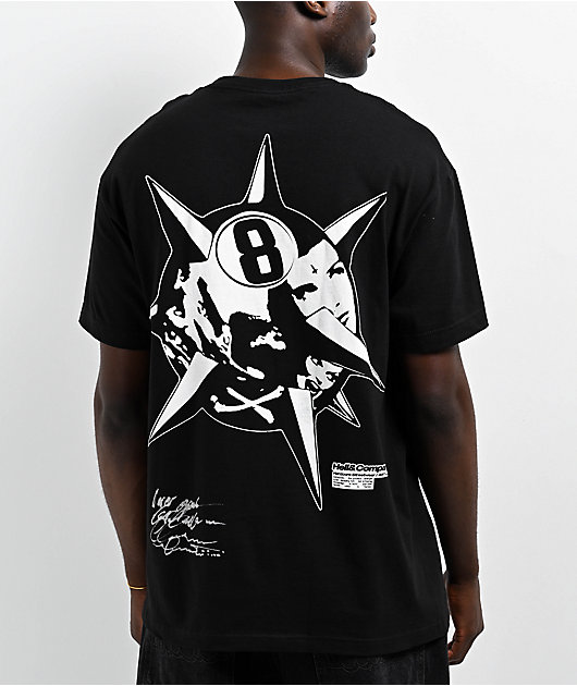 Hell Company 8 Ball Black T Shirt Zumiez