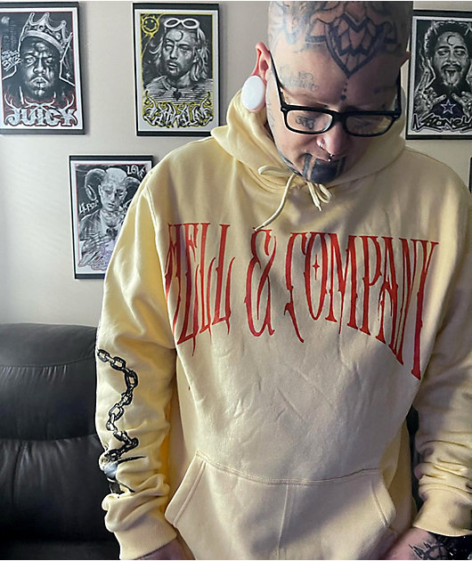 Yellow revenge online hoodie