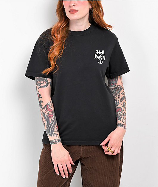 LYFT HELL REPS ONLY Tシャツ ブラック S Hell Babes Stay In Your Lane Black T-Shirt | Zumiez