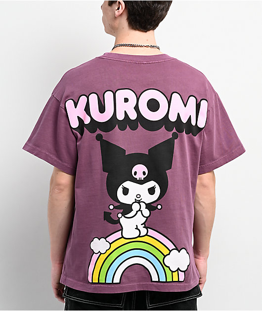 Hello Kitty® & Friends | A.LAB Kuromi™ Over The Rainbow Purple T-Shirt