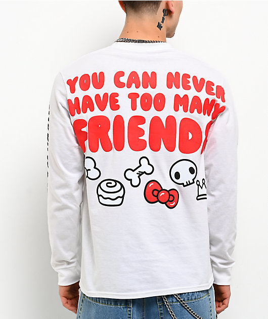 Hello Kitty® & Friends | A.LAB Puffer White Long Sleeve T-Shirt