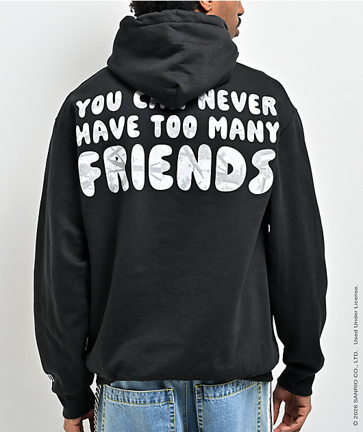 Hello Kitty® And Friends | A.LAB Camo Puffer Black Hoodie