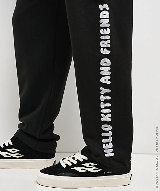 Hello Kitty® And Friends | A.LAB Hello Kitty And Friends Black Sweatpants