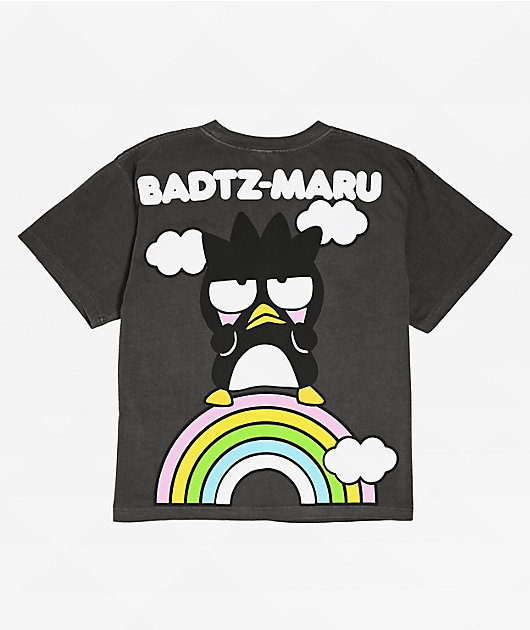 Hello Kitty® and Friends | A.LAB Badtz-maru™ Over The Rainbow Vintage Black T-Shirt