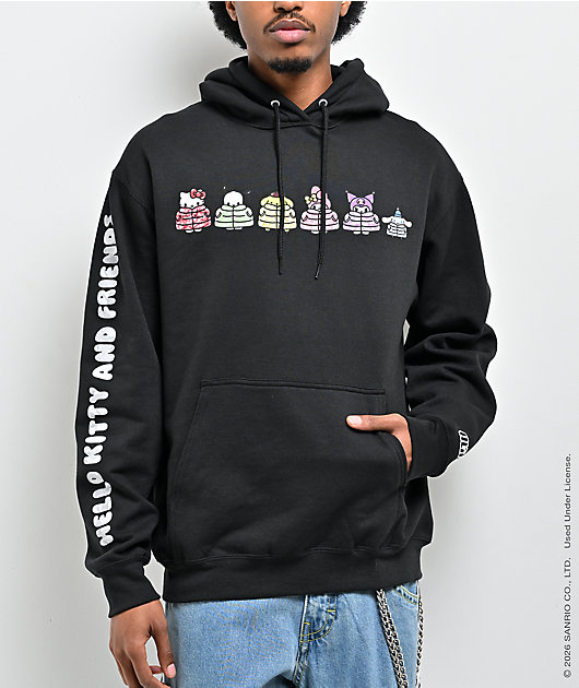 Hello Kitty® and Friends | A.LAB Camo Puffer Black Hoodie