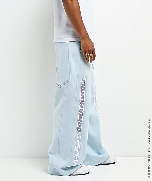 Hello Kitty® and Friends | A.LAB Cinnamoroll™ Cyber Y2K Blue Sweatpants