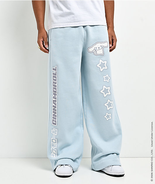 Hello Kitty® and Friends | A.LAB Cinnamoroll™ Cyber Y2K Blue Sweatpants