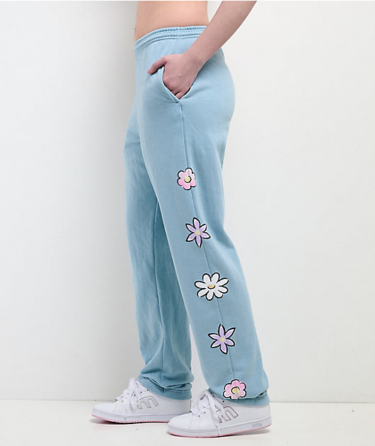 Hello Kitty® and Friends | A.LAB Cinnamoroll™ Pink Ribbon Blue Sweatpants