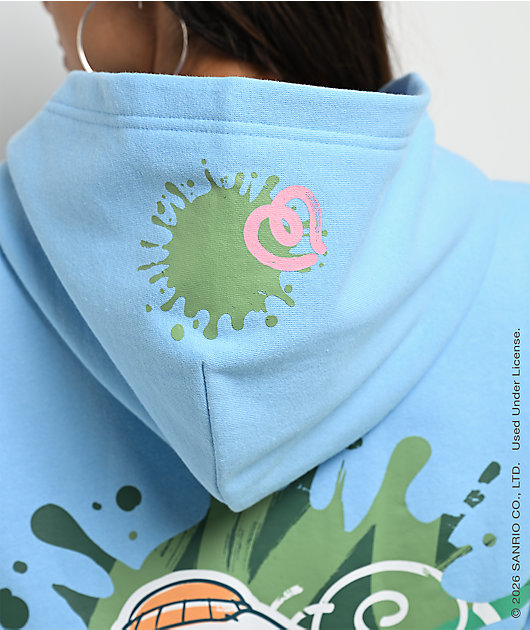 Hello Kitty® and Friends | A.LAB Cinnamoroll™ Street Graffiti Blue Zip Hoodie