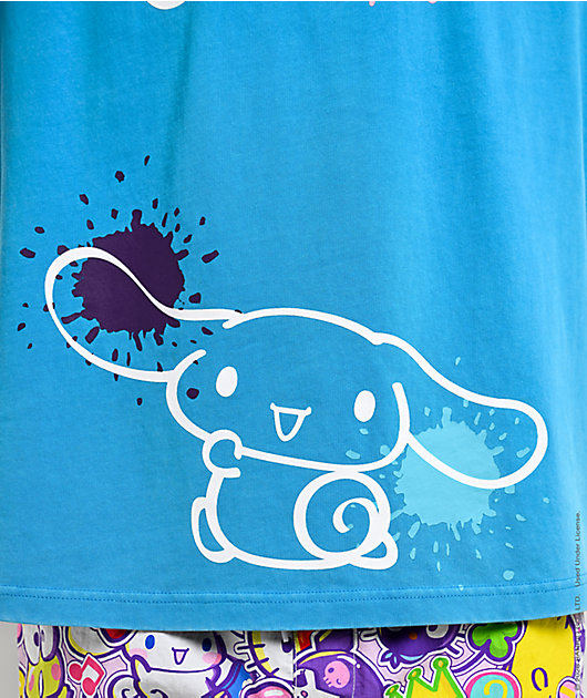 Hello Kitty® and Friends | A.LAB Cinnamoroll™ Tokyo Skate Blue Long Sleeve T-Shirt