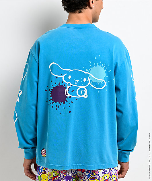 Hello Kitty® and Friends | A.LAB Cinnamoroll™ Tokyo Skate Blue Long Sleeve T-Shirt