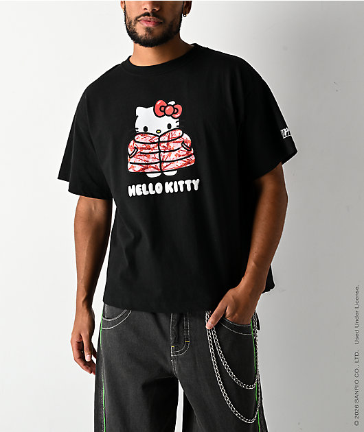 Hello Kitty® and Friends | A.LAB Hello Kitty® Camo Puffer Black T-Shirt