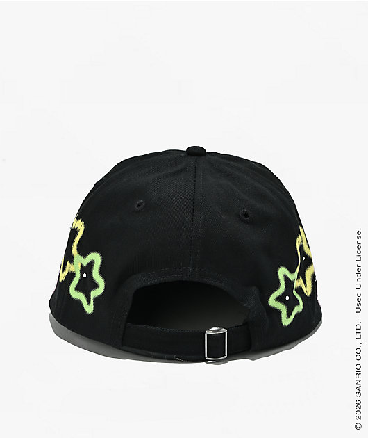 Hello Kitty® and Friends | A.LAB Hello Kitty® Digital Dream Black Strapback Hat