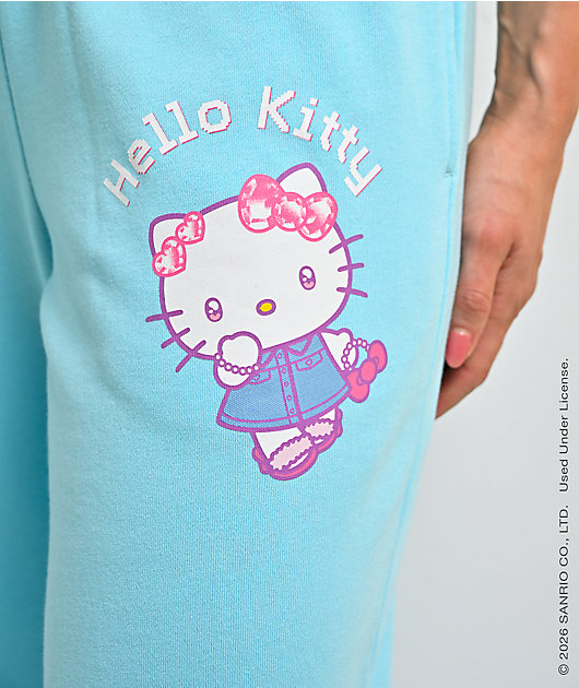 Hello Kitty® and Friends | A.LAB Hello Kitty® Digital Dream Blue Sweatpants