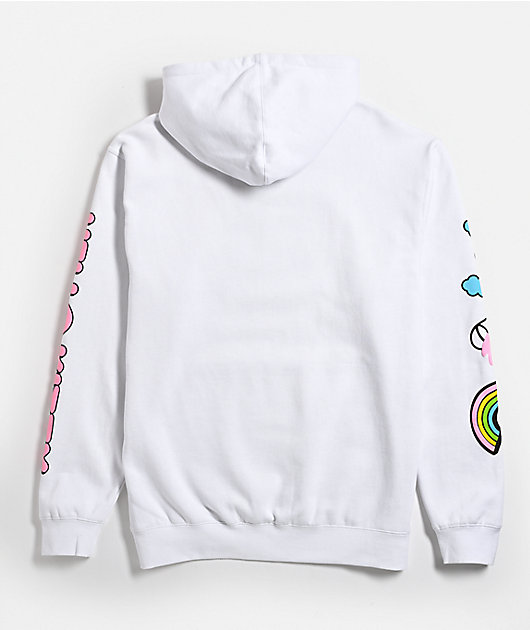 Hello Kitty® and Friends | A.LAB Hello Kitty® Over The Rainbow White Hoodie