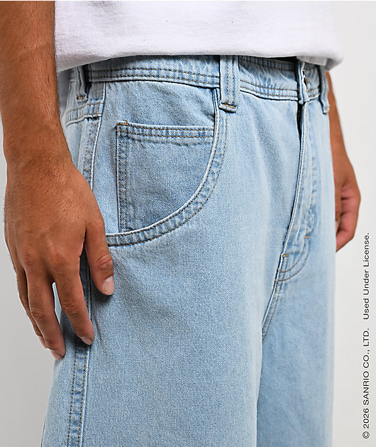 Hello Kitty® and Friends | A.LAB Hello Kitty® Tokyo Skate Blue Denim Shorts
