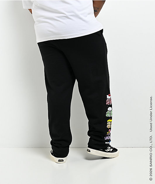 Hello Kitty® and Friends | A.LAB Hello Kitty And Friends Black Sweatpants