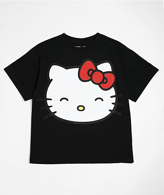 Hello Kitty® and Friends | A.LAB Hello Kitty Over The Rainbow Black T-Shirt