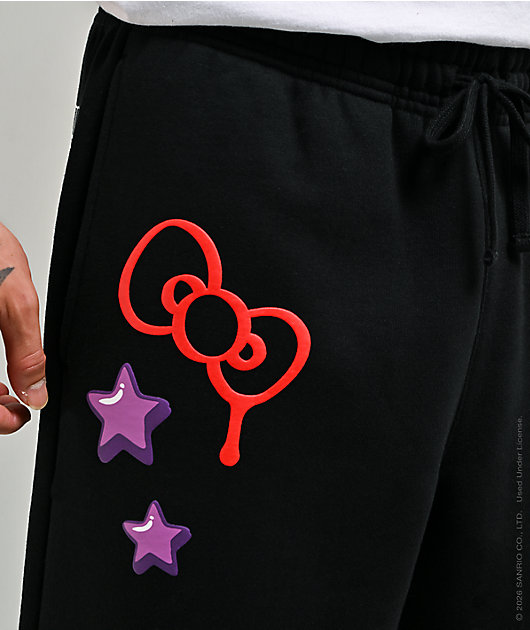 Hello Kitty® and Friends | A.LAB Hello Kitty Tokyo Skate Black Sweatpants