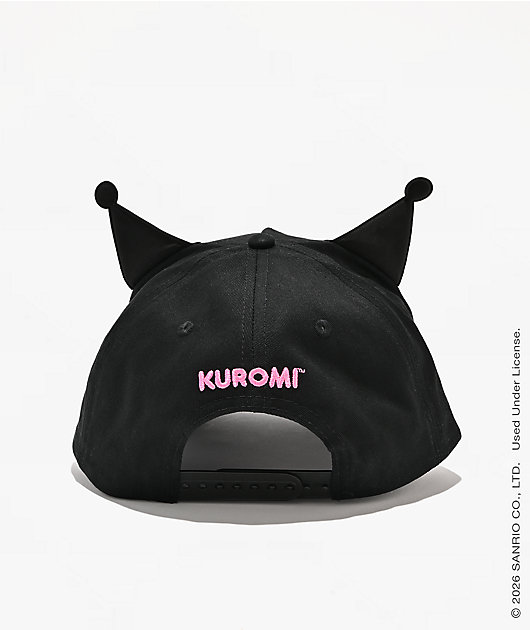 Hello Kitty® and Friends | A.LAB Kuromi™ Black Snapback Hat