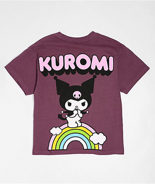 Hello Kitty® and Friends | A.LAB Kuromi™ Over The Rainbow Purple T-Shirt