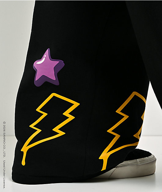 Hello Kitty® and Friends | A.LAB Kuromi™ Tokyo Skate Black Sweatpants