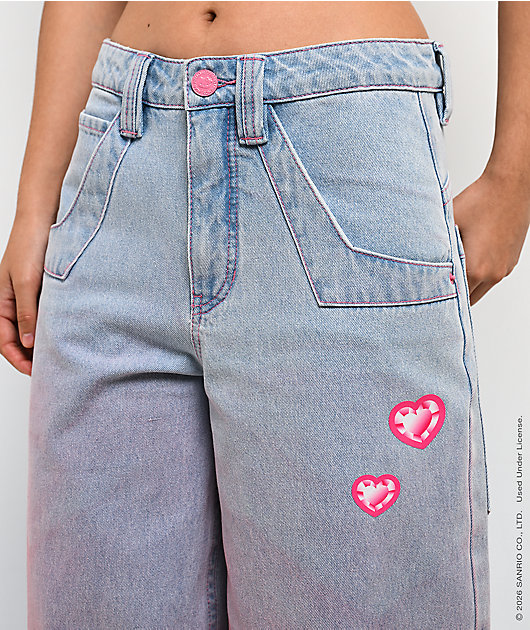 Hello Kitty® and Friends | A.LAB My Melody™ Digital Dream Analog Blue & Pink Jeans