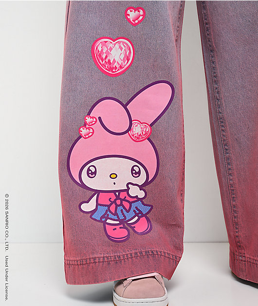 Hello Kitty® and Friends | A.LAB My Melody™ Digital Dream Analog Blue & Pink Jeans