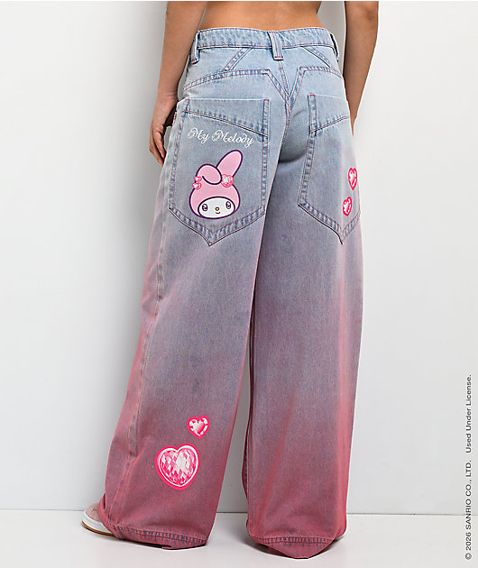 Hello Kitty® and Friends | A.LAB My Melody™ Digital Dream Analog Blue & Pink Jeans