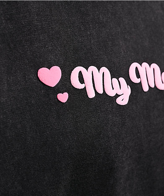 Hello Kitty® and Friends | A.LAB My Melody™ Pink Ribbon Black T-Shirt