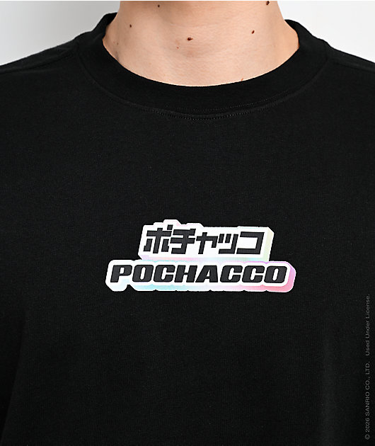Hello Kitty® and Friends | A.LAB Pochacco™ Cyber Y2K Black & White 2fer Long Sleeve T-Shirt