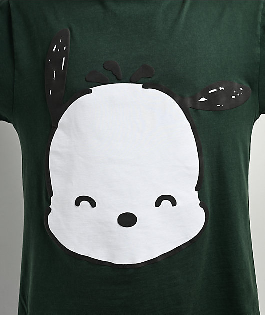 Hello Kitty® and Friends | A.LAB Pochacco™ Over The Rainbow Green T-Shirt