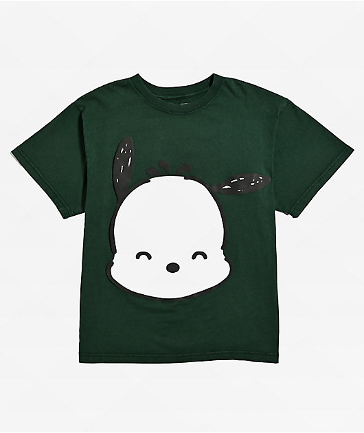 Hello Kitty® and Friends | A.LAB Pochacco™ Over The Rainbow Green T-Shirt
