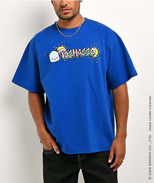 Hello Kitty® and Friends | A.LAB Pochacco™ Tokyo Skate Blue T-Shirt