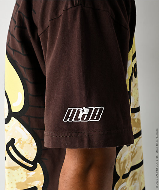 Hello Kitty® and Friends | A.LAB Pompompurin™ Camo Puffer Brown T-Shirt