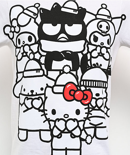 Hello Kitty® and Friends | A.LAB Puffer White Long Sleeve T-Shirt