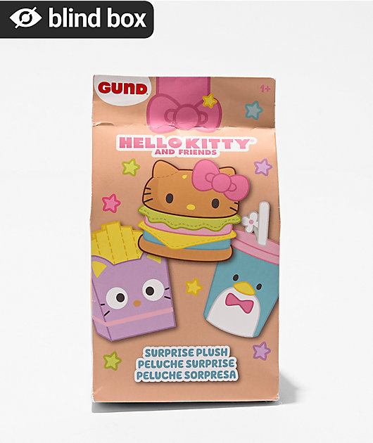 Hello Kitty & Friends Fast Food Plush Keychain Blind Box