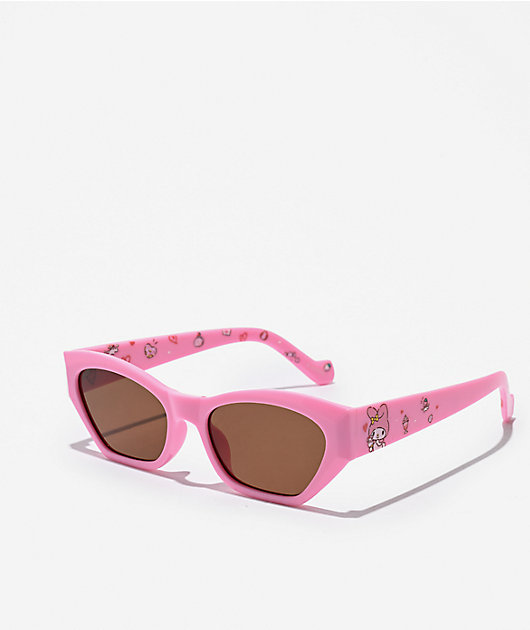 新品・未使用　Rady kitty マーブル　鏡 Hello Kitty & Friends My Melody Sweets Pink Cat Eye Sunglasses